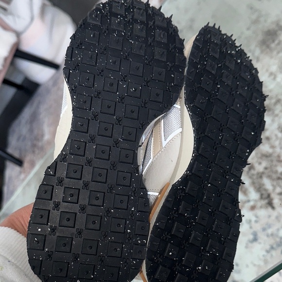 Bronx dad platform trainer Beige and White Sneakers womens 7.5 - Picture 5 of 8